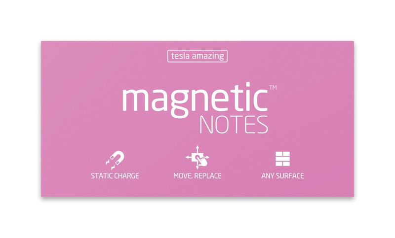 Magnetic Notes L Pink - Lebhafte Notizen für kreative Inspiration - staticmagnetic.de