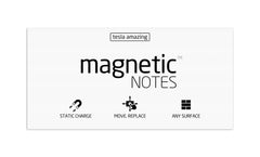 Magnetic Notes L White - Klassische Notizen in schlichter Eleganz