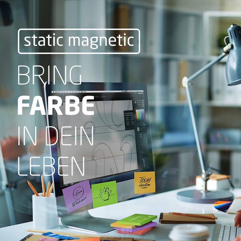 Magnetic Notes M Pearl - Ruhe & Fokus für konzentriertes Arbeiten - staticmagnetic.de