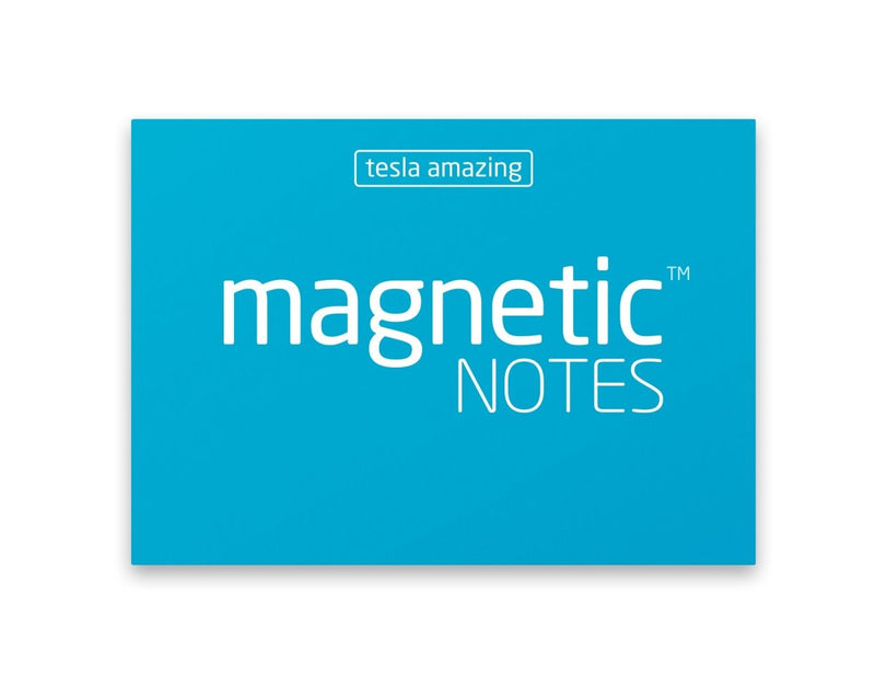 Magnetic Notes S Blau - Coole Notizen für klare Gedanken (7cmx50cm) - staticmagnetic.de