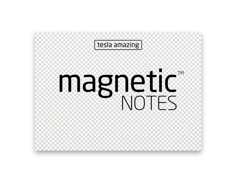 Magnetic Notes S Transparent - Unauffällige Notizen für subtile Ideen (7cmx50cm) - staticmagnetic.de
