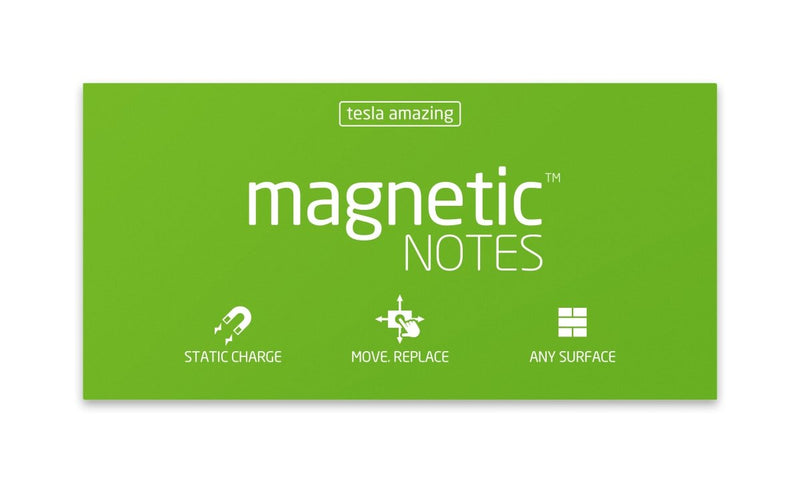 Magnetic Notes L Green - Produktive Notizen für effizientes Arbeiten - staticmagnetic.de