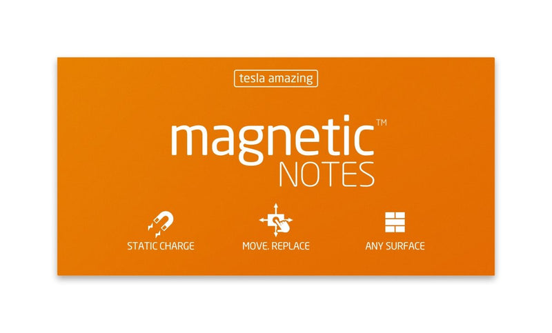 Magnetic Notes L Orange - Dynamische Notizen für starke Entscheidungen - staticmagnetic.de