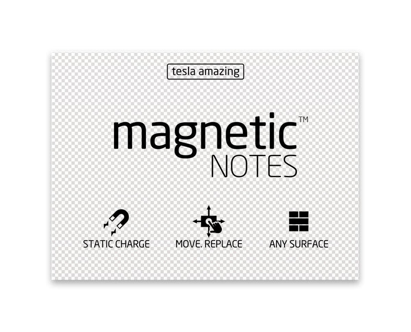 Magnetic Notes M Transparent - Flexibilität und Kreativität pur - staticmagnetic.de