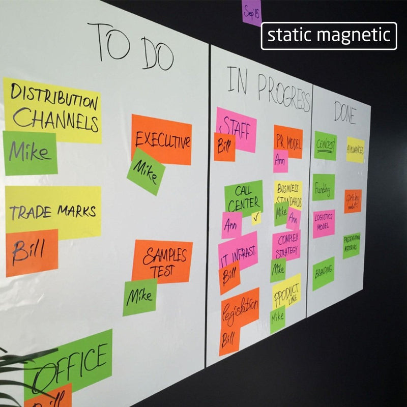 Magnetic Notes M Yellow - Optimismus & Energie für deine Ideen - staticmagnetic.de