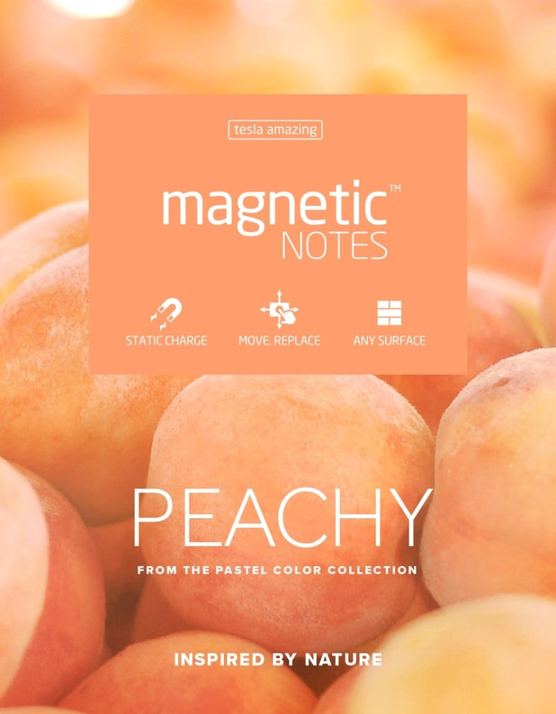 Magnetic Notes S Peachy - Herzliche Notizzettel für warme Gedanken (7cmx50cm) - staticmagnetic.de