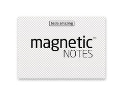 Magnetic Notes S Transparent - Unauffällige Notizen für subtile Ideen (7cmx5cm)