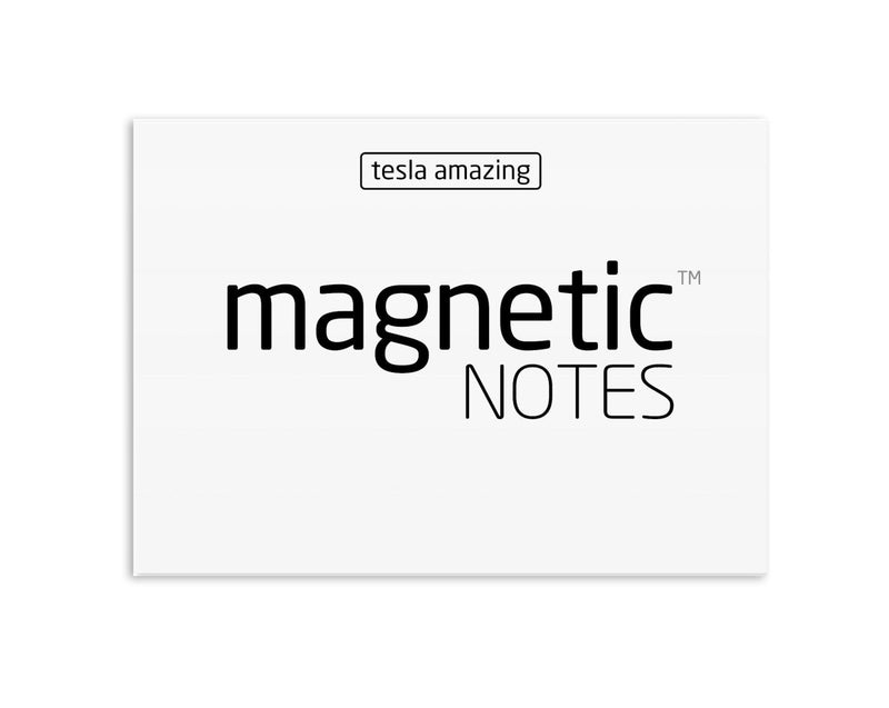 Magnetic Notes S White - Klassische Notizen für zeitlose Ideen (7cmx50cm) - staticmagnetic.de