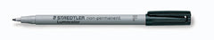 STAEDTLER Feinschreiber Lumocolor® non-permanent, Spitze: ca. 0.6 mm, Farbe Schwarz