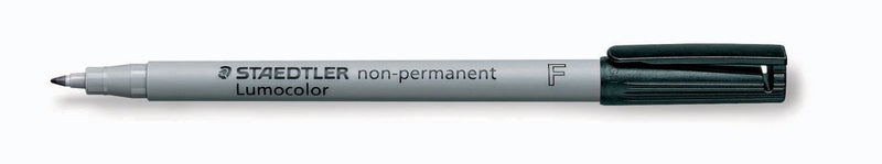 STAEDTLER Feinschreiber Lumocolor® non-permanent, Ausführung Spitze: ca. 0.6 mm, Art der Schreibflüssigkeit: schwarz, 10 Stück - staticmagnetic.de