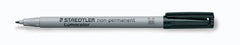 STAEDTLER Feinschreiber Lumocolor® non-permanent, Ausführung Spitze: ca. 1.0 mm, Art der Schreibflüssigkeit: schwarz, 10 Stück
